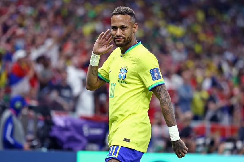 Neymar durante a Copa do Mundo no Catar, em 2022. (Foto: Heuler Andrey/DiaEsportivo/Folhapress)