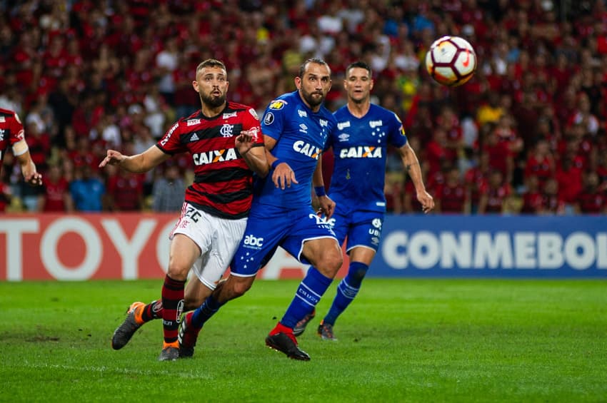 Flamengo x Cruzeiro, pela oitavas de final da Copa Libertadores 2018, no Maracanã (Foto: Bruno Haddad/Cruzeiro)