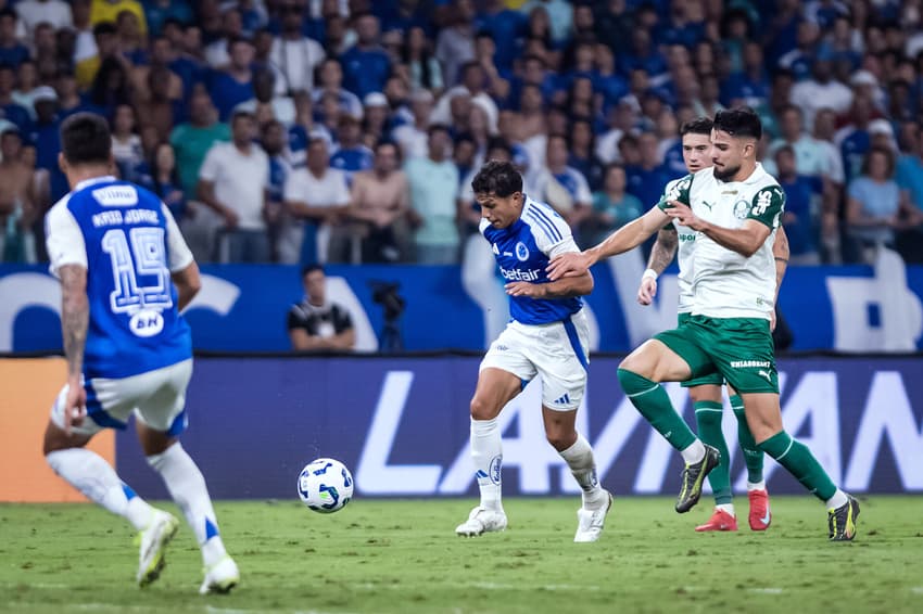Cruzeiro x Palmeiras, no Mineirão (Foto: Gustavo Aleixo/Cruzeiro)