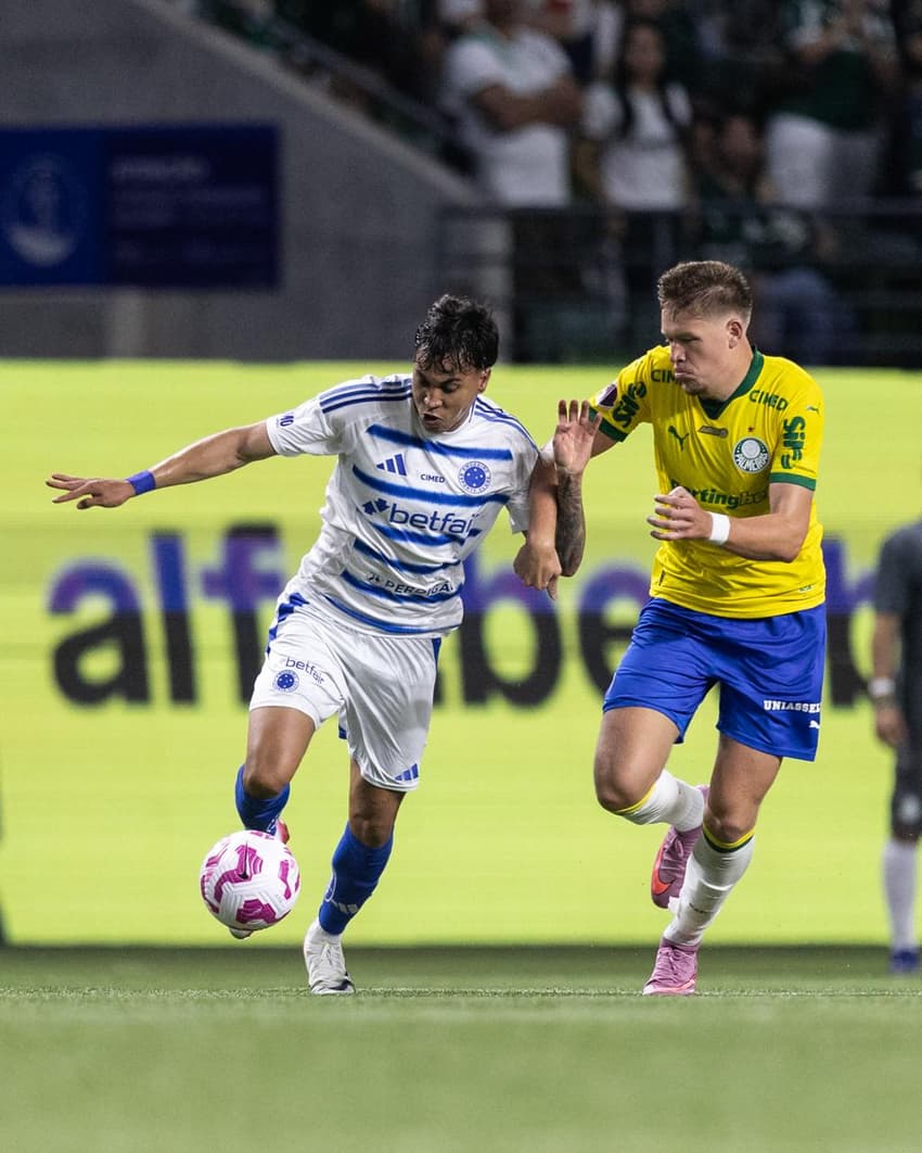 Palmeiras x Cruzeiro, no Allianz Parque, pelo Brasileirão (Foto: Caíque Coufal / Cruzeiro)