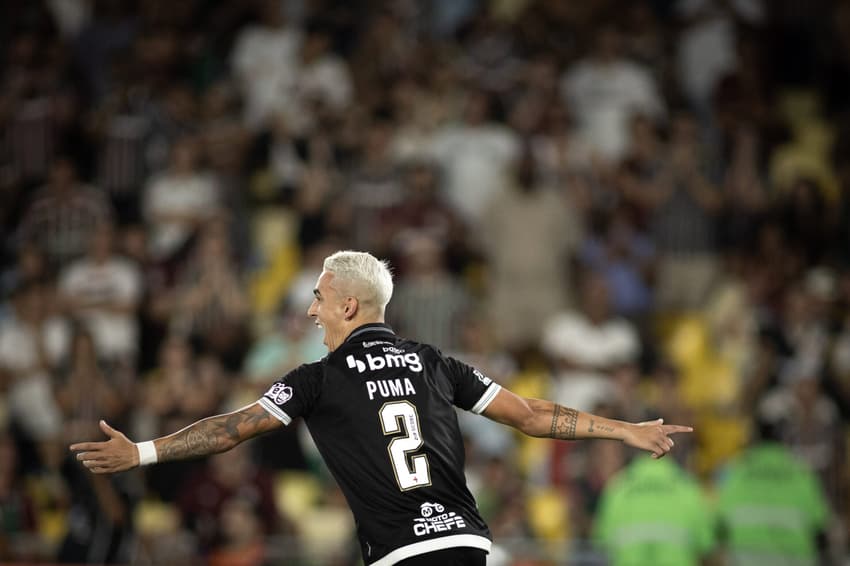 Puma Rodríguez bateu o pênalti decisivo na classificação do Vasco (Foto: Matheus Lima/Vasco)