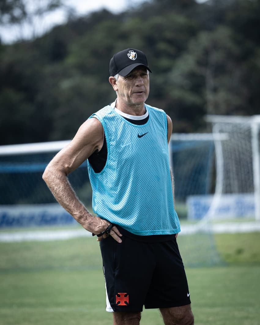 Renato Gaúcho em treino do Vasco (Foto: Matheus Lima/Vasco)