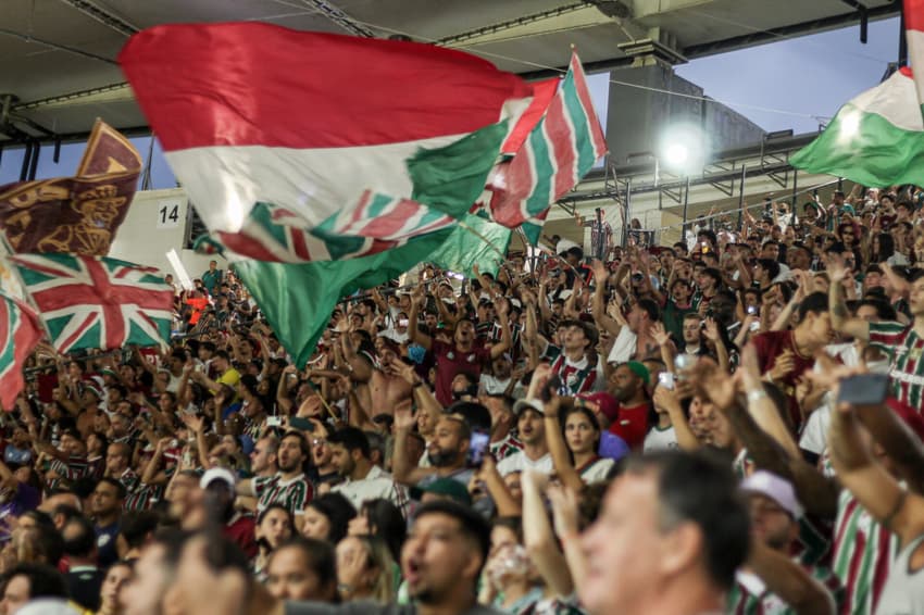 Torcida do Fluminense no Maracanã (Foto: Leonardo Brasil/Fluminense)