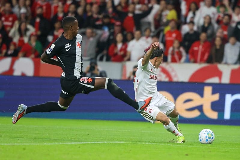 Inter soma 21 pontos no Brasileirão, enquanto Vasco possui 20 (Foto: Divulgação/Internacional)