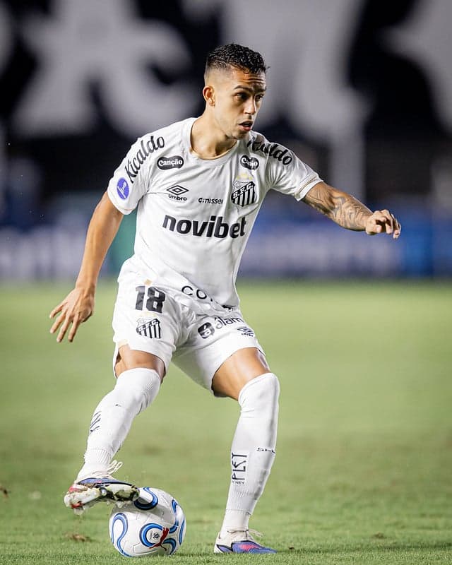 Igor Vinicius acumula 25 jogos com a camisa do Santos nesta temporada. (Foto: Raull Barreta/ Santos FC)