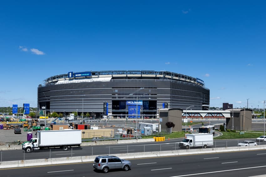 Vista geral do MetLife Stadium antes da Copa do Mundo 2026 em East Rutherford (Foto: Dustin Satloff/Getty Images/AFP)