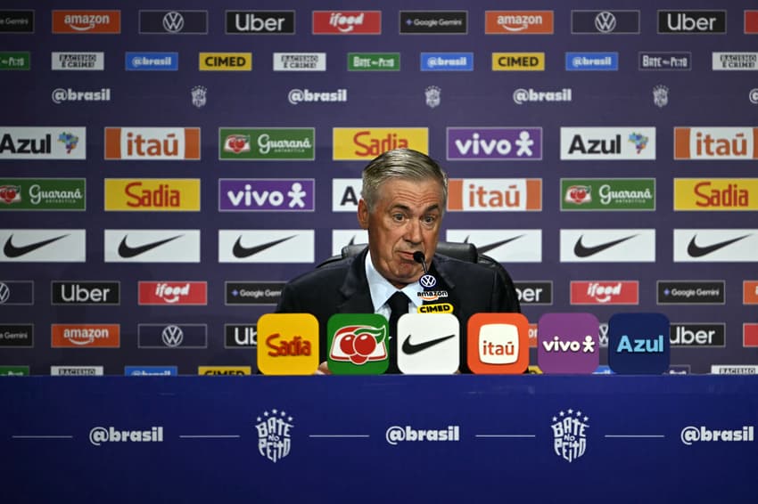 Carlo Ancelotti convocou os 26 nome s para a Copa do Mundo