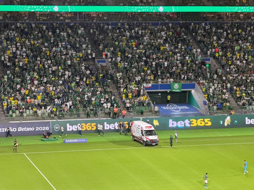 Ambulância Palmeiras Santos