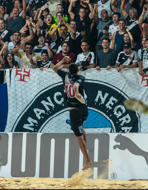 Vasco vence na semifinal da Libertadores de Beach Soccer (Foto: Divulgação; Vasco da Gama; Victor Hugo Kos)