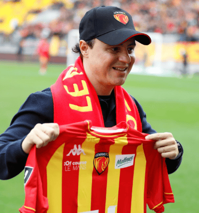 Felipe Massa é um dos donos do Le Mans (Foto: Reprodução/Ligue 2)