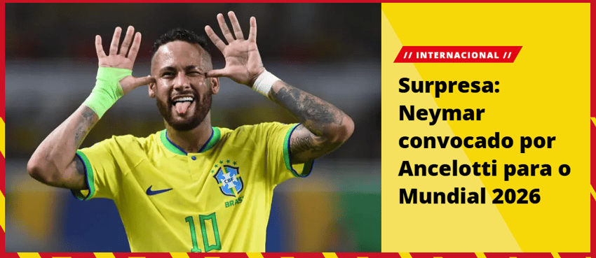 Jornal A Bola destaca Neymar como 'surpresa' na convocação (Foto: Reprodução)