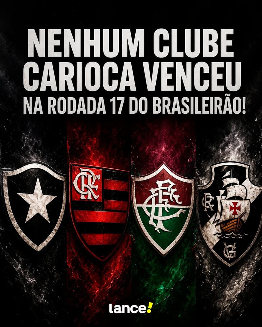 Cariocas levam a pior em embates com clubes paulistas pela 17ª rodada do Brasileirão (Foto: IA)
