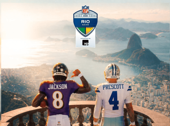 Cowboys x Ravens se enfrentam no Rio de Janeiro (Foto: Divulgação/NFL)