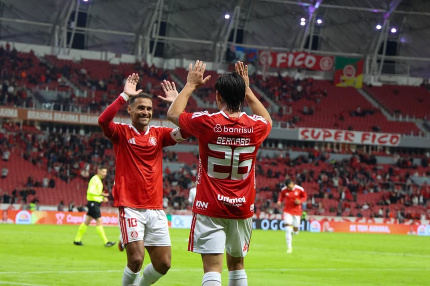 O Internacional venceu o Athletic-MG pela Copa do Brasil (Foto: Ricardo Duarte/Internacional)