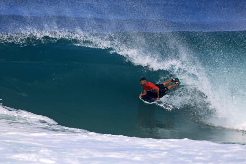 Disputa de bodysurf terá caráter internacional no Itacoatiara Pro 2026 (Foto: Divulgação)