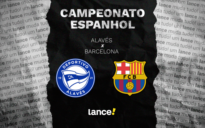 As equipes se enfrentam pelo Campeonato Espanhol (Foto: Arte/Lance!)