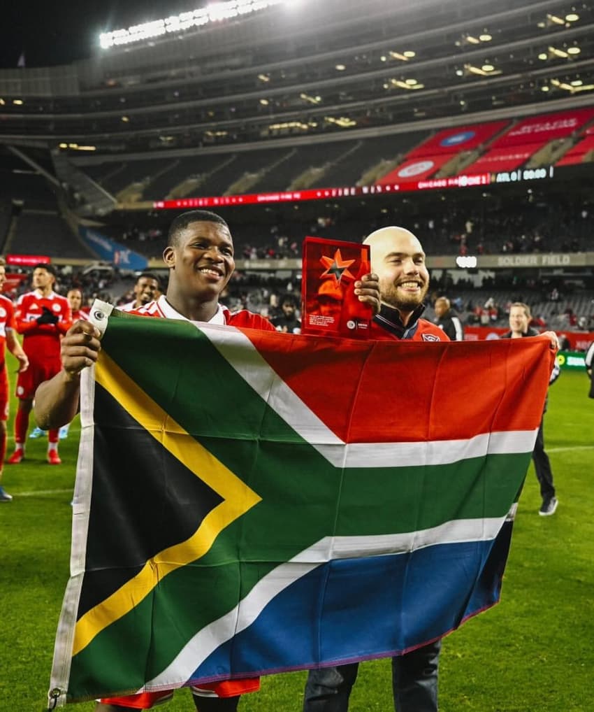 Mbokazi é uma das grandes promessas da África do Sul para a Copa. (Foto:  Reprodução/ChicagoFire)