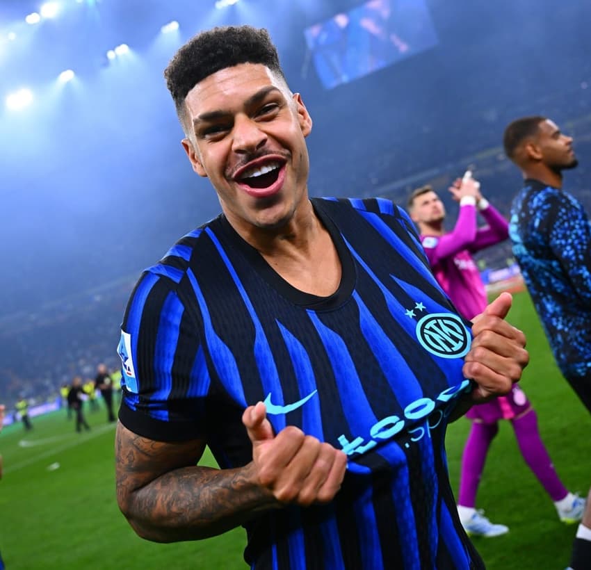 Luís Henrique está na sua primeira temporada pela Inter (Divulgação/Inter de Milão)