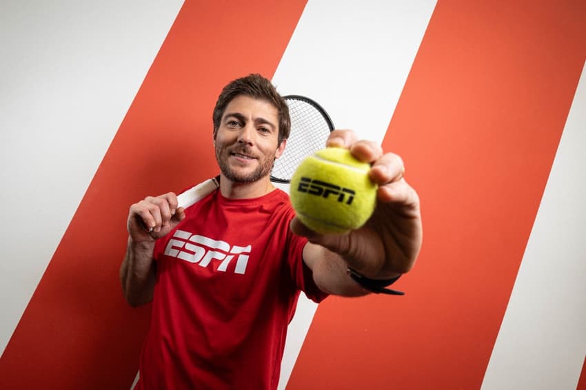 Marcelo Demoliner integra o time da ESPN na cobertura de tênis (Foto: Divulgação)