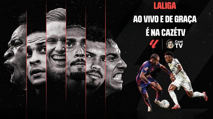 CazéTV transmitirá a LALIGA (Foto: Divulgação)