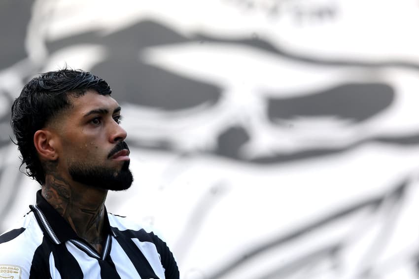 Alexander Barboza em Botafogo x Corinthians (Foto: Vitor Silva/Botafogo)