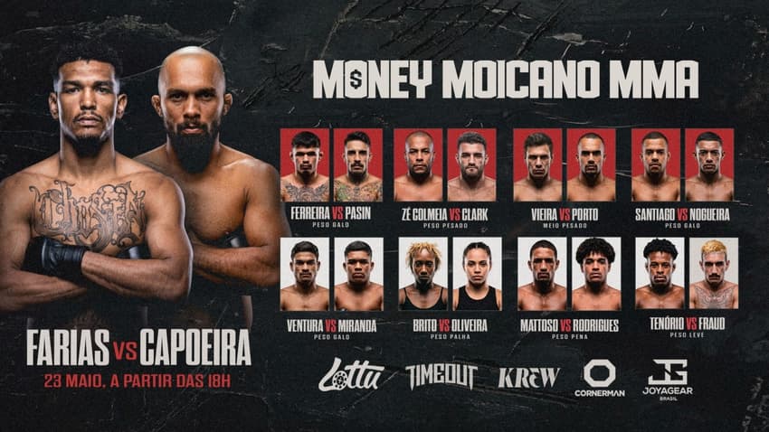 Card do evento de Renato Moicano, veterano do UFC (Foto: Divulgação)