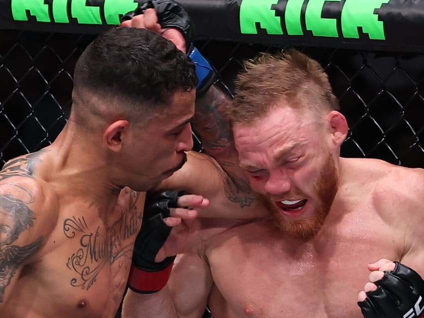 Carlos Prates venceu Jack Della Maddalena no UFC Perth (Foto: Reprodução/Instagram/UFC)