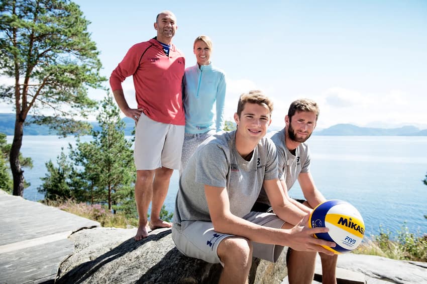 A família Berntsen Mol: Kare (pai), Merita (mãe), Anders e Hendrik (filhos (Foto: Fred Ivar Utsi Klemetsen)