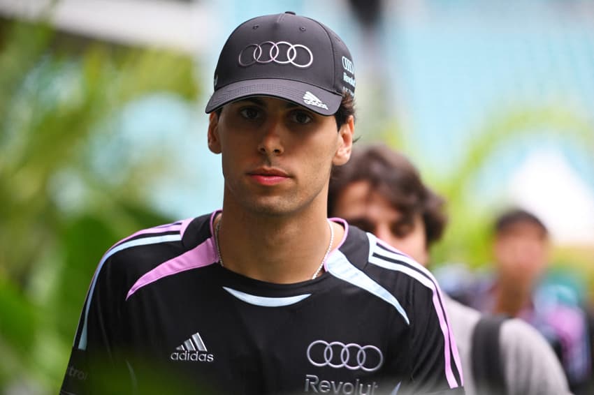 Gabriel Bortoleto no GP de Miami pela F1 2026 (Foto: Rudy Carezzevoli/Getty Images/AFP)