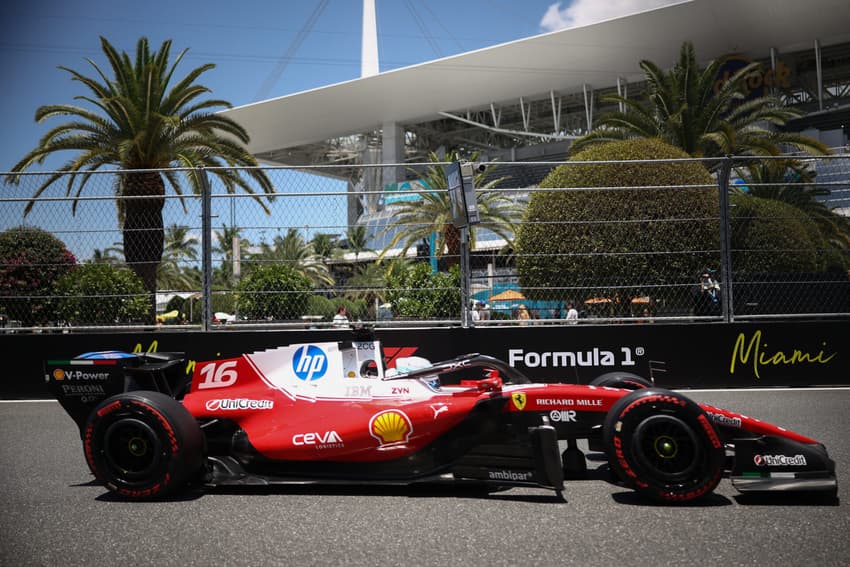 Charles Leclerc no GP de Miami pela F1 2026 (Foto: CHARLY TRIBALLEAU / AFP)