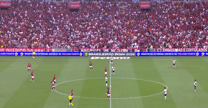 Maracanã recebe Flamengo x Vasco pela 14ª rodada do Brasileirão (Foto: Reprodução)
