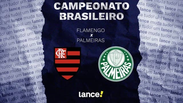 Flamengo e Palmeiras estão se enfrentando neste sábado (23)
