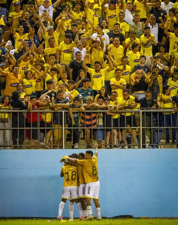 O Barcelona-EQU venceu o Delfín (Foto: Divulgação Barcelona-EQU)