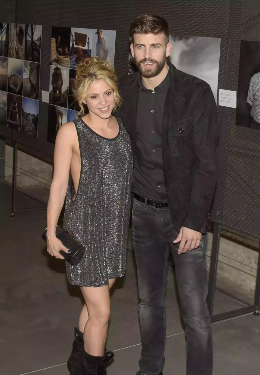 Shakira e Piqué durante o inicio do relacionamento. (Foto: Robert Marquardt/Getty)