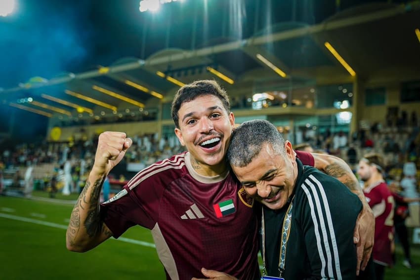 Jadsom em ação pelo Al-Wahda (Foto: Divulgação/Al-Wahda)