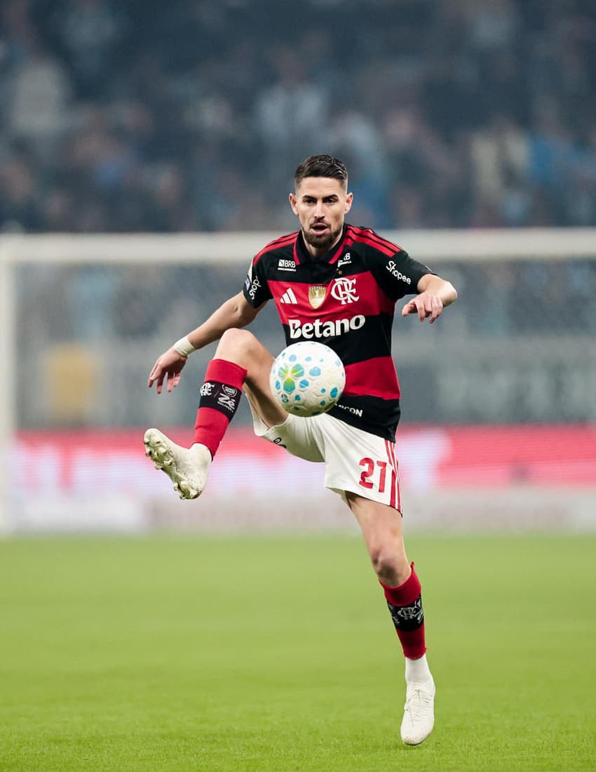 Jorginho em Grêmio x Flamengo (Foto: Gilvan de Souza/Flamengo)