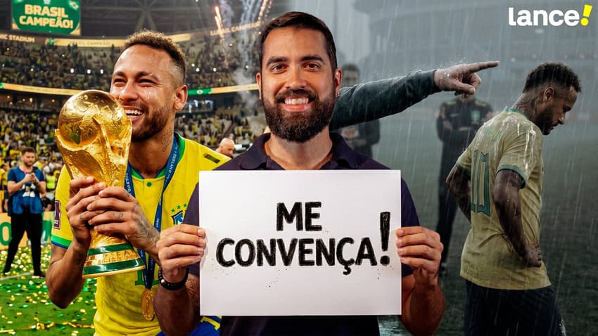 Lance!TV estreia quadro 'Me Convença': tema é a convocação de Neymar para a Copa (Arte: Lance!)
