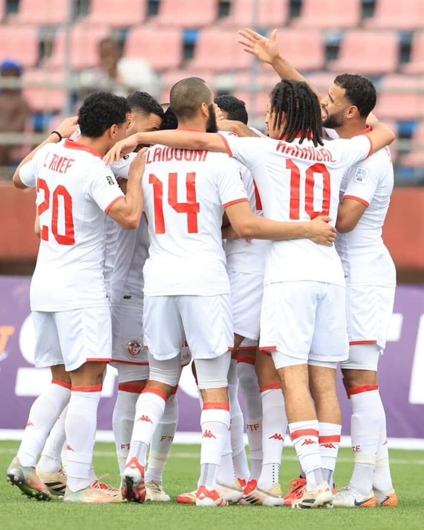Seleção da Tunísia foi convocada para Copa do Mundo de 2026 (Foto: Divulgação/CAF)