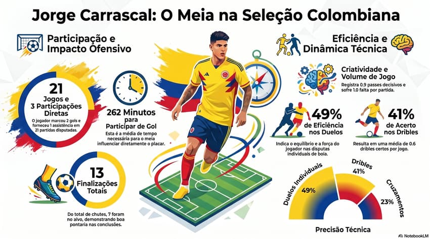 Carrascal com a camisa da Colômbia (Foto: Arte/Lance!)