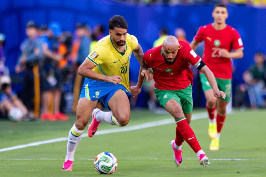 Lucas Paquetá em Brasil x Marrocos (Foto: Rodolfo Buhrer/AGIF/Folhapress)