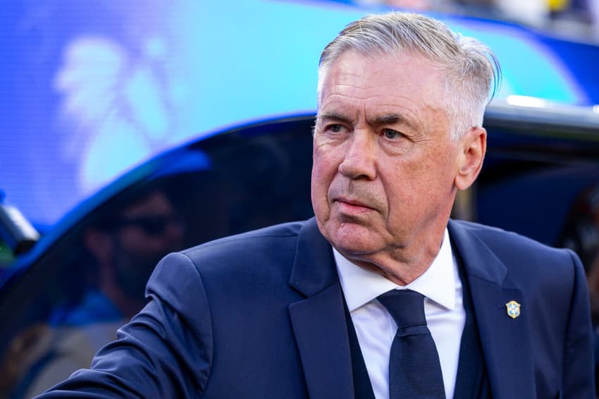 Ancelotti em Brasil x Marrocos (Foto: Rodolfo Buhrer/AGIF/Folhapress)