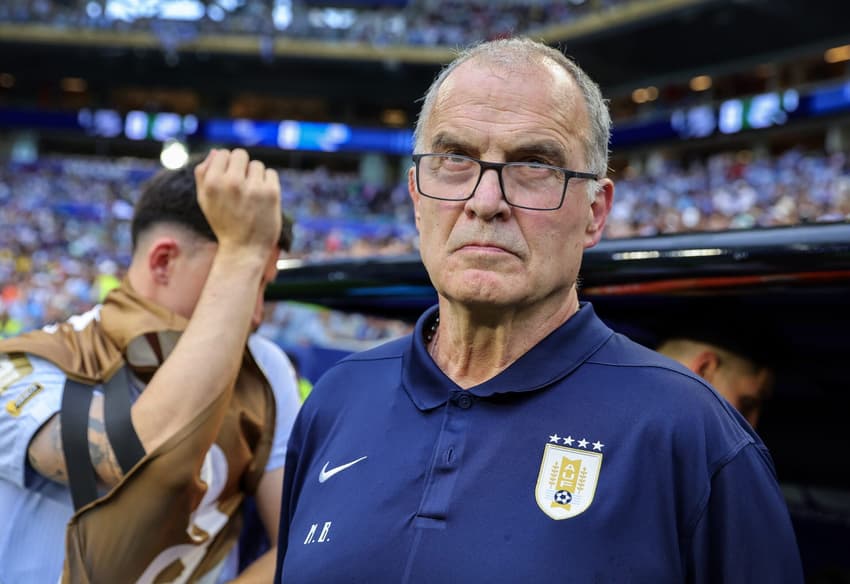 Marcelo Bielsa, técnico do Uruguai (EFE/EPA/Cristobal Herrera/Folhapress)