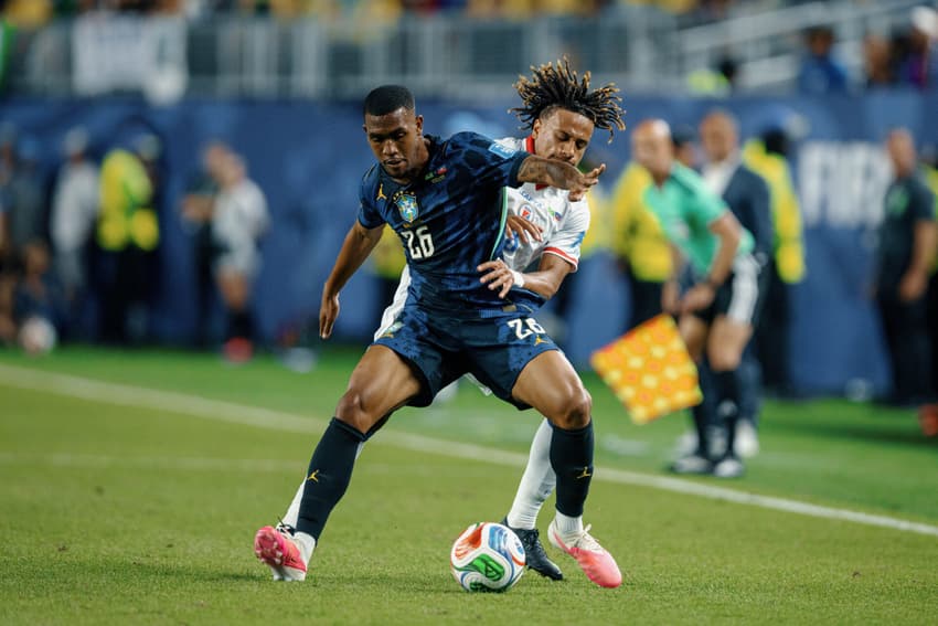 Rayan fez sua estreia em Copas ao substituir Raphinha contra o Haiti (Foto: Fotoarena/Folhapress)