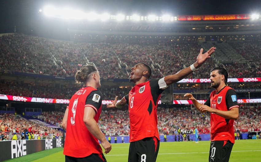 Áustria se classifica em segundo lugar no Grupo J da Copa do Mundo. (Foto: Reuters/Folhapress)