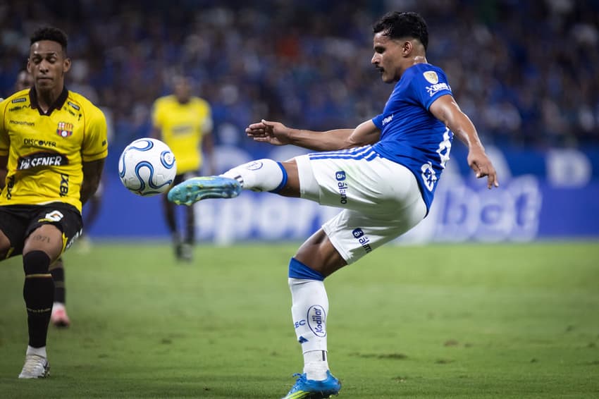Kaiki pelo Cruzeiro (Foto: Gustavo Aleixo/Cruzeiro)