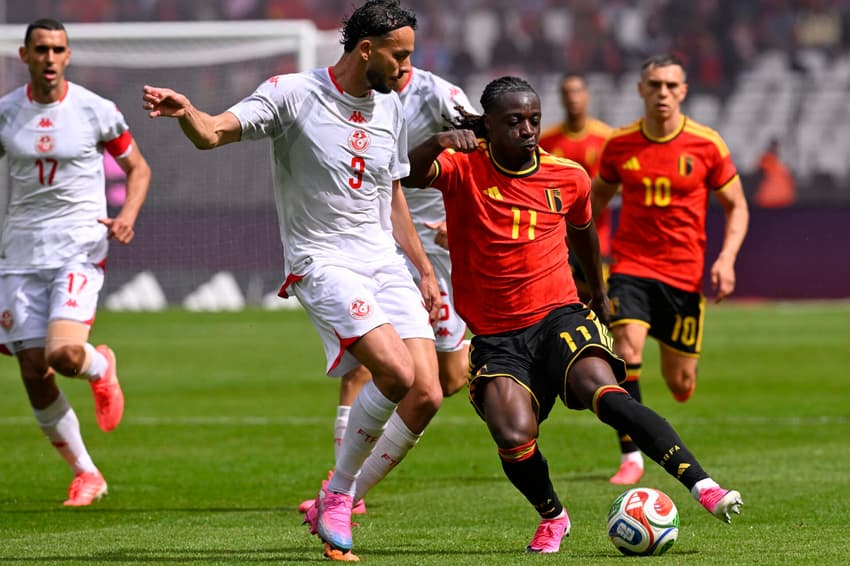 Bélgica atropela Tunísia em último amistoso das seleções antes da Copa