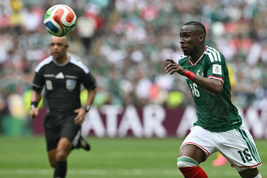 México estreia com vitória sobre a África do Sul na Copa do Mundo (Foto: Yuri Cortez / AFP)