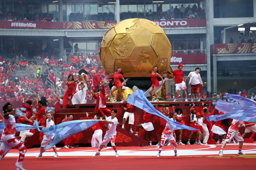 Canadá recebe a segunda cerimônia de abertura da Copa do Mundo, em Toronto