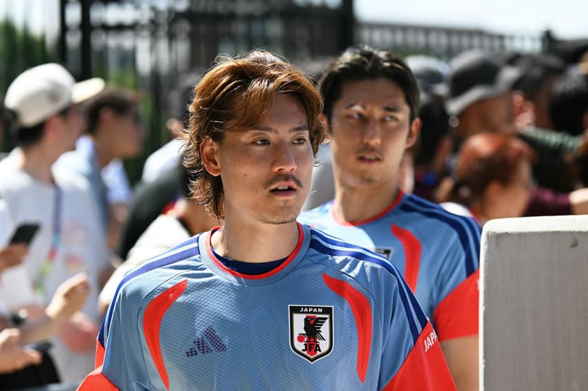 Ayumu Seko, um dos destaques da seleção japonesa (Foto: Paul Ellis / AFP)