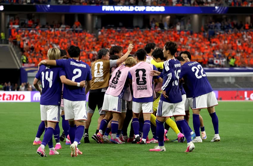 Japão reage duas vezes, busca empate contra a Holanda e deixa tudo igual na estreia do Grupo F (Foto: Francois Nel / Getty Images via AFP)